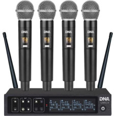 Dna Professional DNA QMIC4 - wireless microphone, 4x handheld transmitter