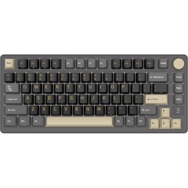 Royal Kludge M75 Phantom, Cream Switch, US