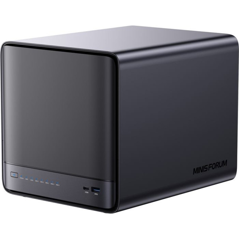 Minis Forum MINI-PC Minis Forum NAS N5 AMD Ryzen 7 H255, 16GB+128GB OS storage