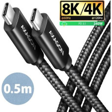 Axagon BUCM4X-CM05AB cable USB -C USB-C USB4.0 240W 0.