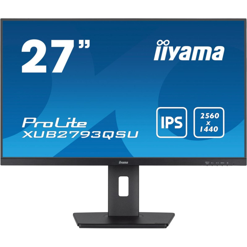 Iiyama XUB2793QSU-B7 computer monitor 68.6 cm (27") 2560 x 1140 pixels Wide Quad HD LED Black