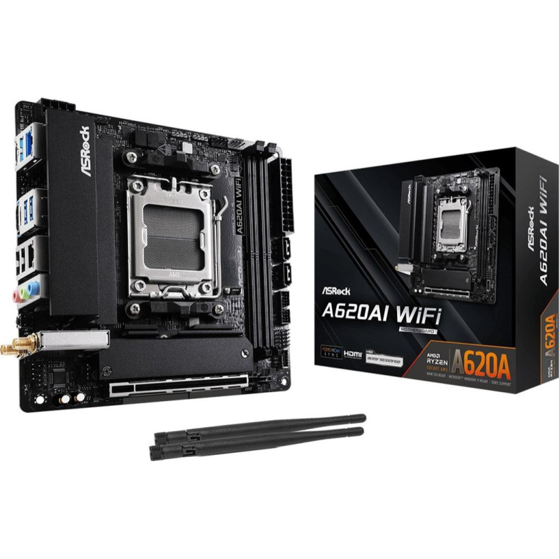 Asrock A620AI WiFi AMD A620A Socket AM5 mini ITX