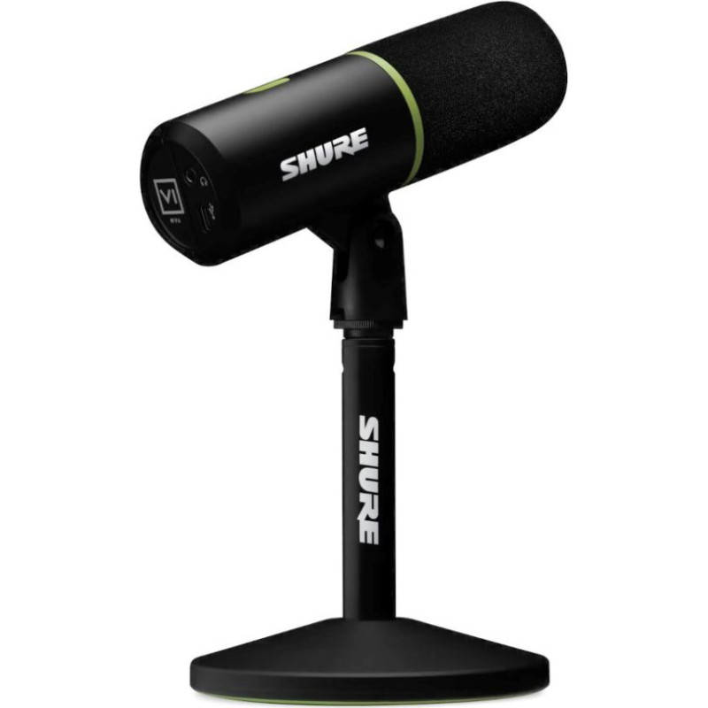 Shure MV6 - USB-C cardioid dynamic microphone for gamers and streamers