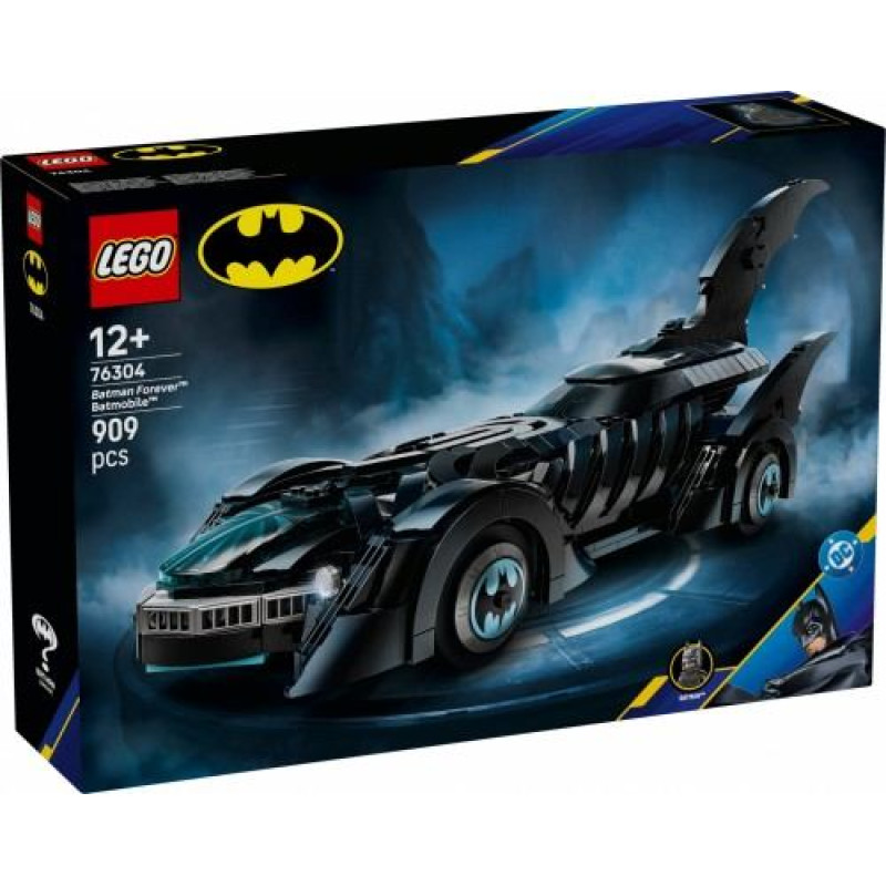 Lego Klocki Super Heroes 76304 Batman Forever Batmobile
