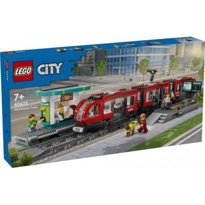 Lego City Downtown Streetcar and Station