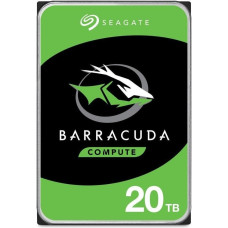 Seagate Barracuda 20TB internal hard drive 7200 RPM 512 MB 3.5" Serial ATA