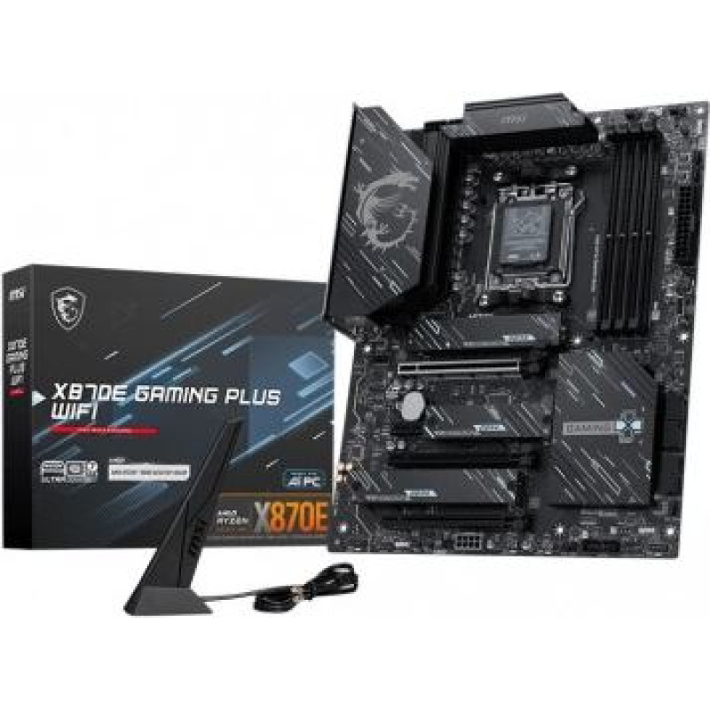 MSI Motherboard X870E GAMING PLUS WIFI AM5 4DDR5 ATX