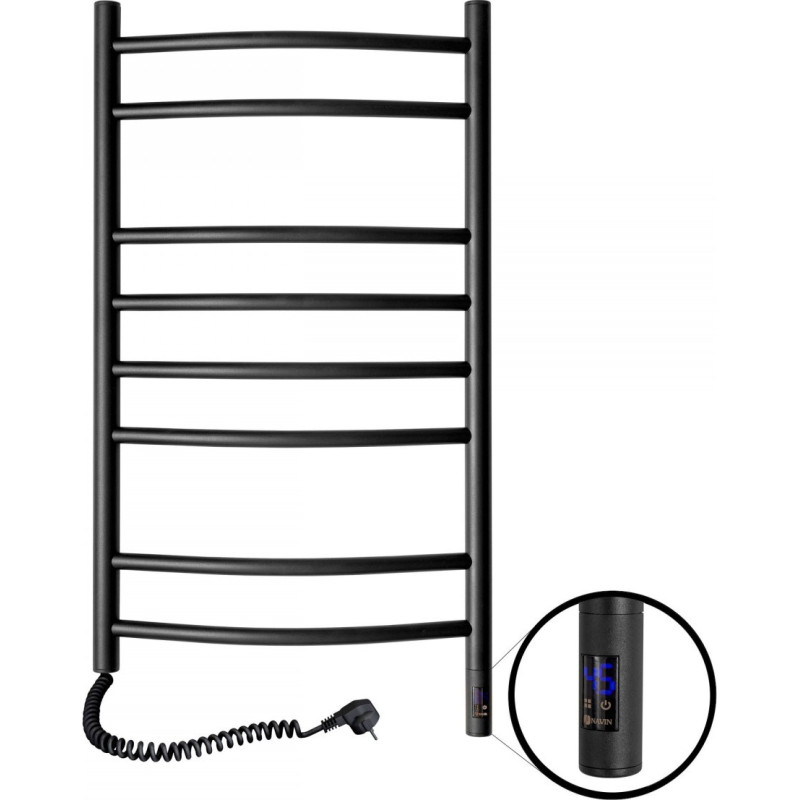 Navin Датчик Kamelia 480*800 с таймером, левый, черный, 12-207133-4880.