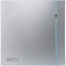 Soler & Palau Вентилятор SILENT-200 CHZ SILVER DESIGN - 3C 5210606000
