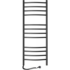 Navin Электрический полотенцесушитель Kamelia 480*1200 Sensor с таймером, левый, черный, 12-207133-4812.