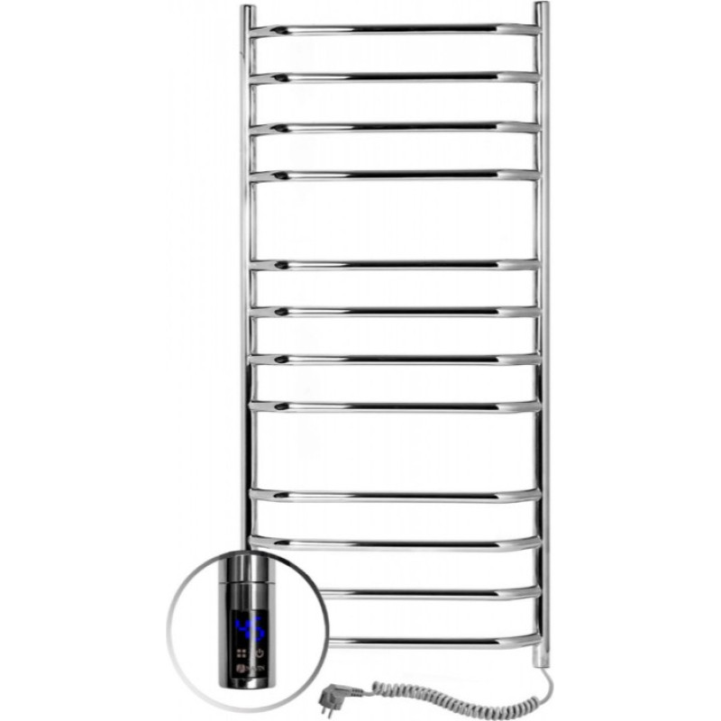 Navin Электрический сушитель для полотенец Bliuz 480*1200, с датчиком и таймером, правый, 10-006033-4812.