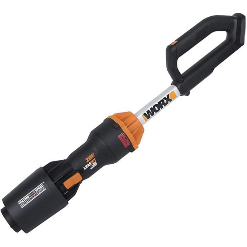 Worx Аккумуляторный воздуходув WG543E LEAFJET, 20 В, 4,0 Ач, 6943475868253.