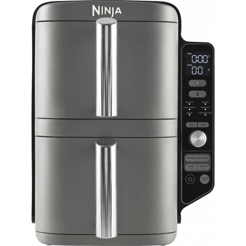Ninja горячий воздух фритюрница двойной стек XL, SL400EU