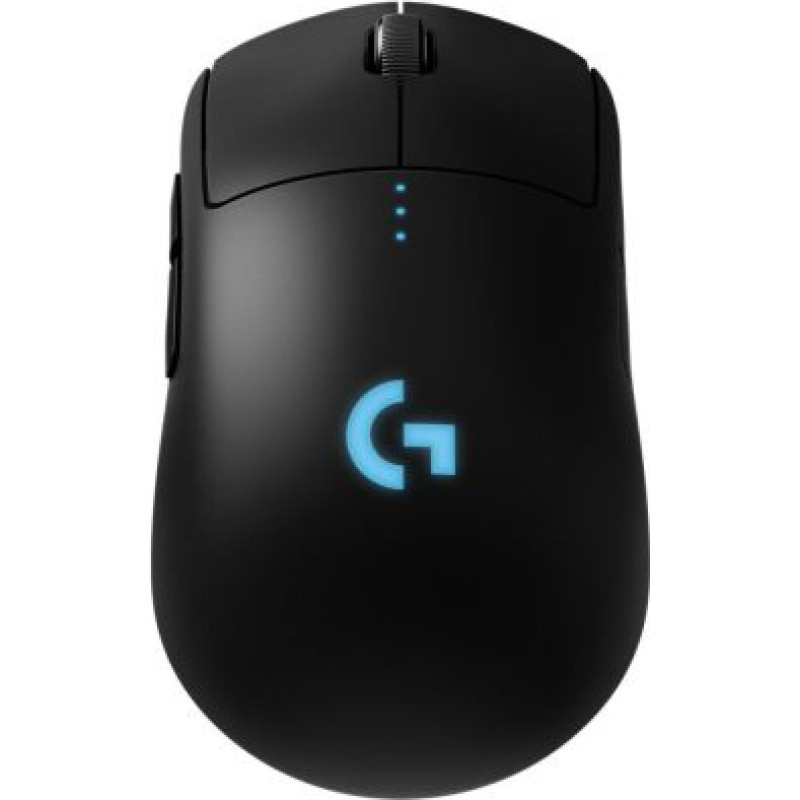Logitech мышь беспроводная G pro LIGHTSPEED, lightforce, 8 кнопок, 25600 DPI, черный ЕС (910-005273)