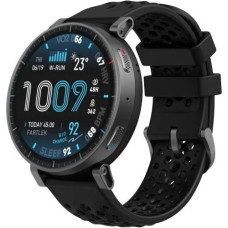 Amazfit активный MAX NFC, 48,5 мм с полимерным корпусом, алюминиевый сплав рамы, черный EU W2556GL1N