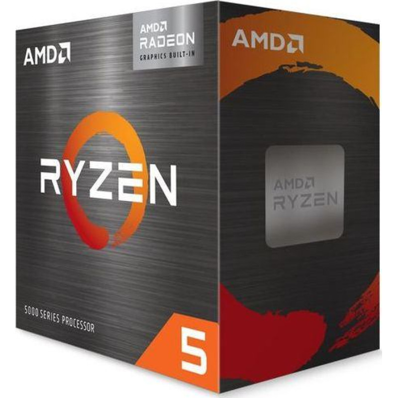 AMD Procesor AMD Ryzen 5 5600G, 3.9 GHz, 16 MB, BOX (100-100000252BOX)