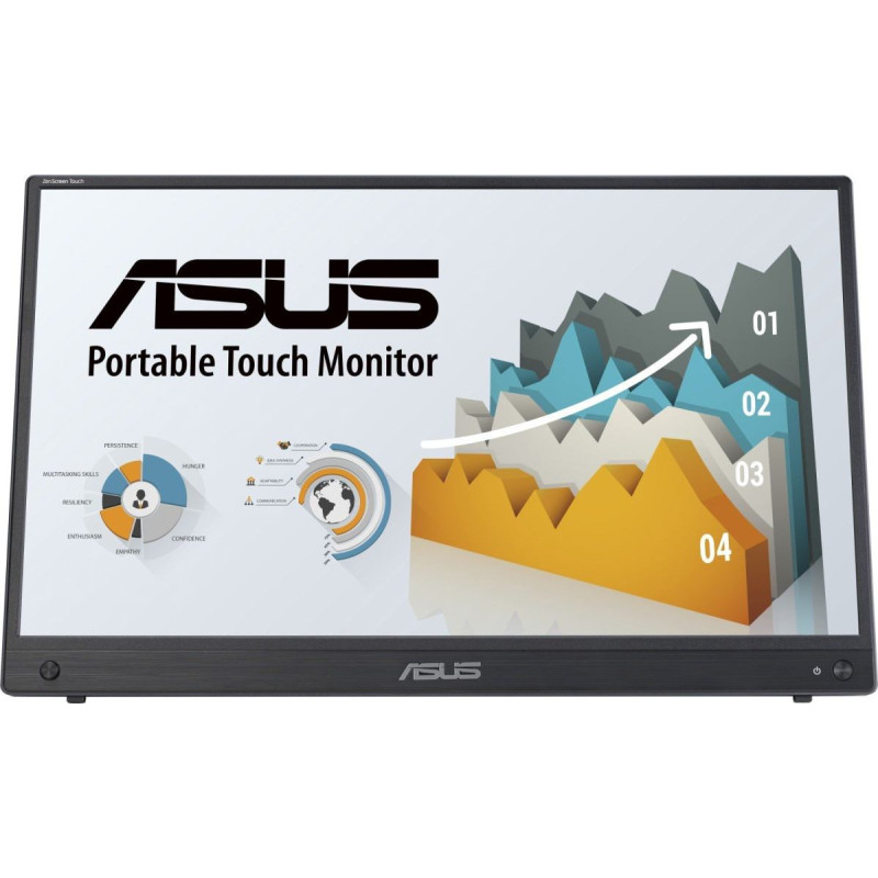 Asus Monitor Asus Przenośny ZenScreen Touch MB16AHT (90LM0890-B01170)