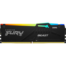 Kingston Fury Pamięć Kingston Fury Beast RGB, DDR5, 128 GB, 5200MHz, CL40 (KF552C40BBAK4-128)