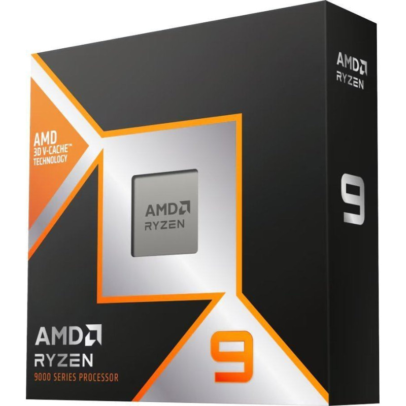 AMD Procesor AMD Ryzen 9 9900X3D, 4.4 GHz, 128 MB, BOX (100-100001368WOF)