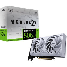 MSI Karta graficzna MSI GeForce RTX 5060 Ventus 2X OC White 8GB GDDR7 DLSS4