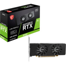 MSI Karta graficzna MSI GeForce RTX 3050 LP E OC 6GB GDDR6