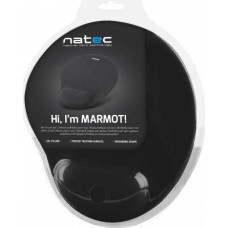 Natec MARMOT gel mouse pad black