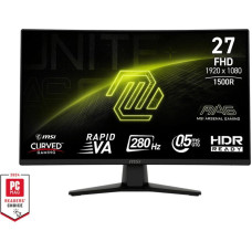 MSI MAG 274CXF - 280Hz | Full HD | 27'' | Rapid VA | 0.5ms