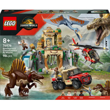 Lego Jurassic World 76976 Powietrzna misja z kecalkoatlem i spinozaurem