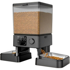 Oneisall dual automatic pet food dispenser without WIFI