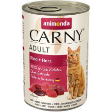 Animonda Carny Adult Beef and hearts - wet cat food - 400g