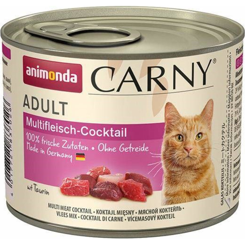 Animonda Carny Adult Multi meat cocktail - wet cat food - 200g