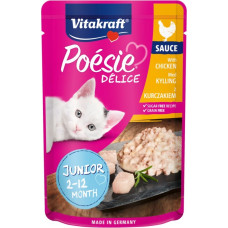 Vitakraft POESIE DELICE JUNIOR chicken - wet cat food - 85 g