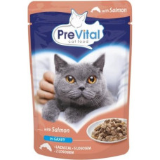 Prevital Salmon in gravy - wet cat food - 100g