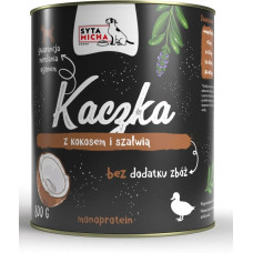 Syta Micha Duck with coconut and sage - wet dog food - 800g