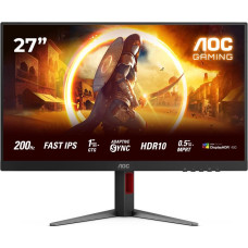 AOC 27G4HA computer monitor 68.6 cm (27") 1920 x 1080 pixels Full HD LED Black, Red