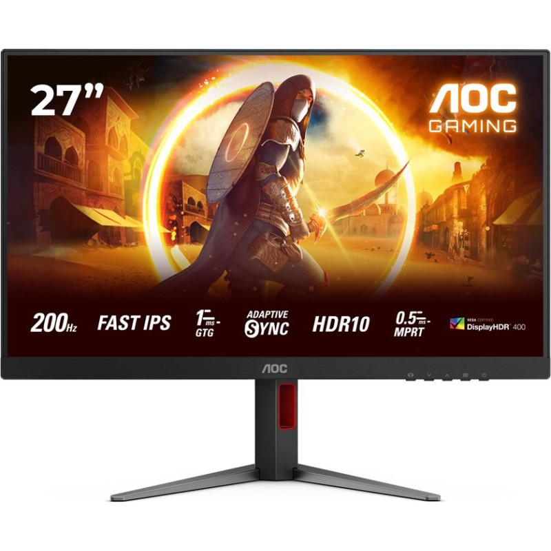 AOC 27G4HA computer monitor 68.6 cm (27") 1920 x 1080 pixels Full HD LED Black, Red