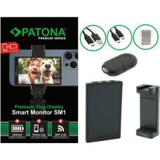 Patona 4199 camera monitor 10.1 cm (3.97") Black 480 x 800 pixels Touchscreen