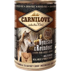 Carnilove Wild Wet Venison & Reindeer - wet dog food - 400g
