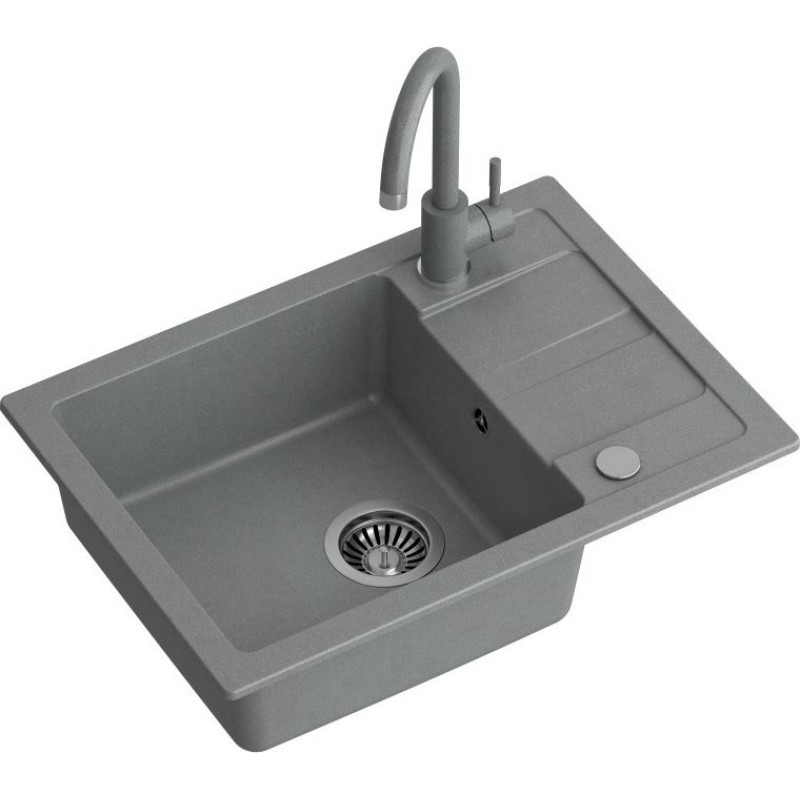 Quadron Plautuvė su mai&scaron;ytuvu Quadron GO SMART, TQ6244GSSZ, pilka