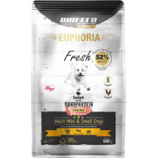 Biofeed EUPHORIA Fresh Adult Monoprotein Turkey XS/S - dry dog food - 500g