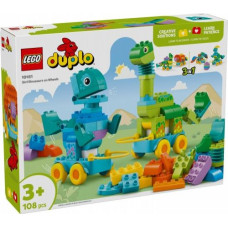 Lego Klocki DUPLO 10451 3 w 1 Динозавры на колках