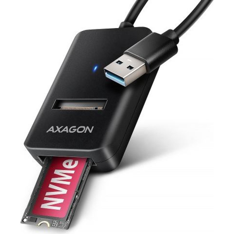 Axagon Adapter Gen 2 M.2 NVMe/SATA SSD AMD2-AM USB-A