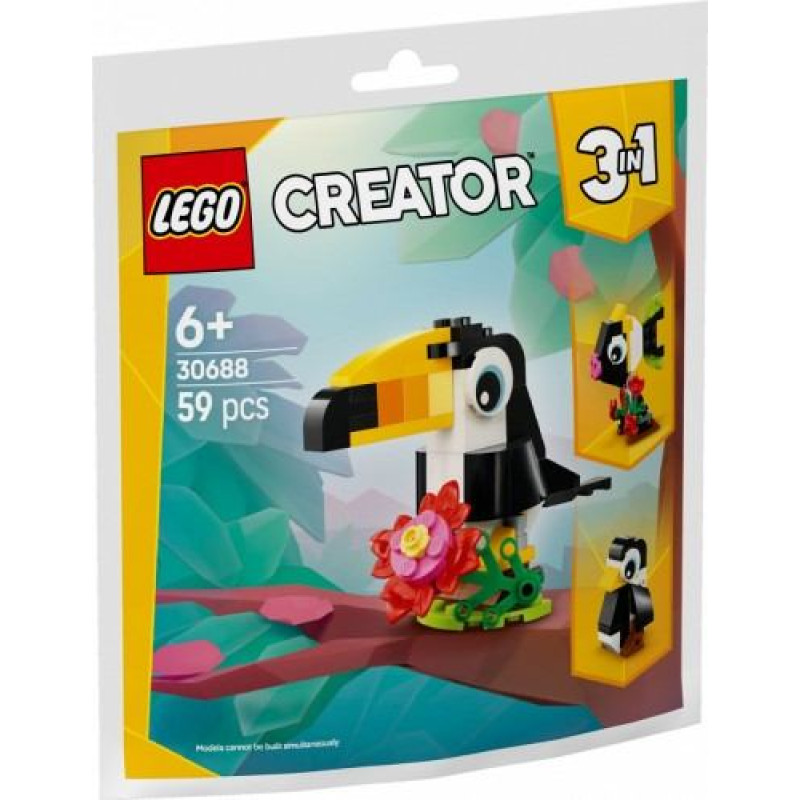 Набор конструктора Lego Creator 30688 Тропический тукан