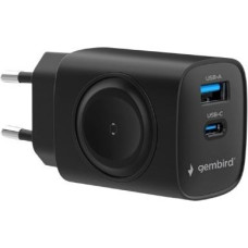 Gembird USB-A USB-C charger 20W PowerDelivery Quick Charge 3.0, black