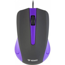 Yenkee USB wired mouse, 3 buttons, rubberized surface