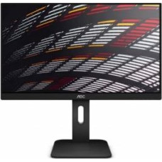 AOC Monitor 23.8 24P1 IPS DVI DP HDMI Pivot Speakers