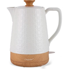 Maestro MR-076 electric kettle 1.8 L 1800 W White, Wood