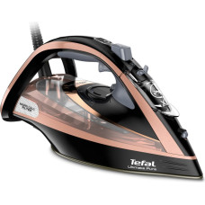 Tefal Ultimate Pure FV9845 iron Dry & Steam iron Durilium Autoclean soleplate 3200 W Black, Copper