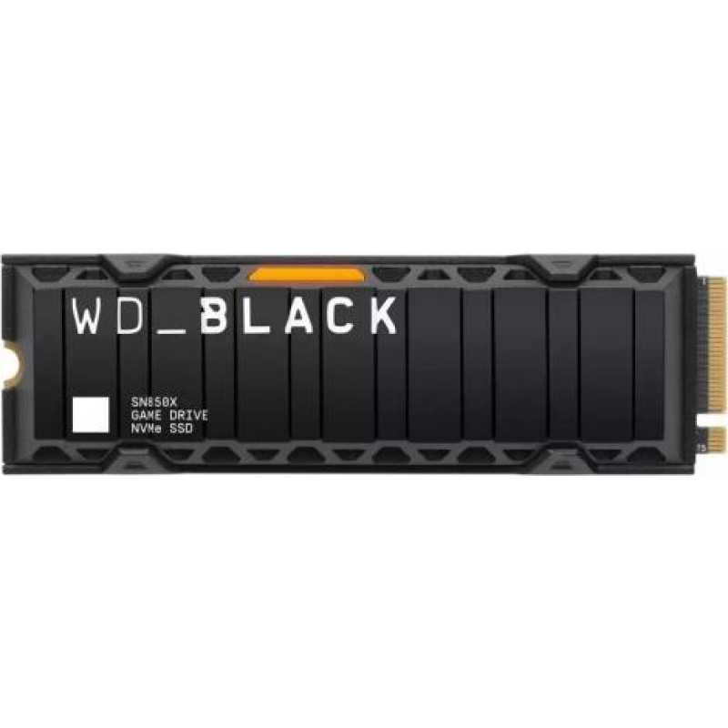 Western Digital SSD drive Black 1TB SN850X NVMe M.2 PCIe Radiator