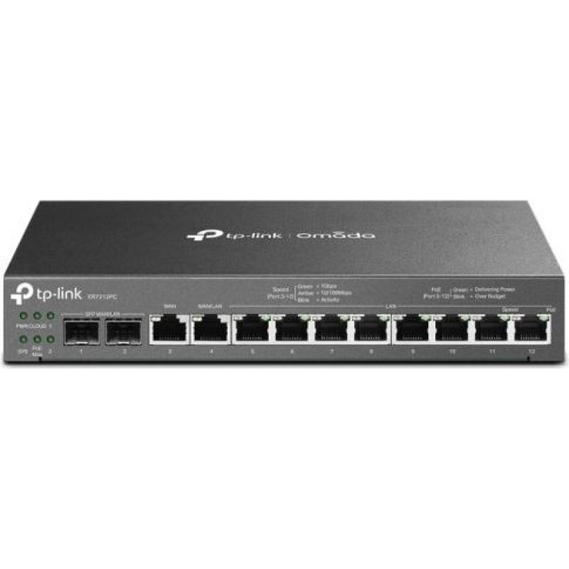 Tp-Link Router VPN Gigabit PoE+ ER7212PC